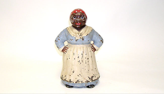 Hubley Cast Iron Mammy Doorstop Door Stop Exc