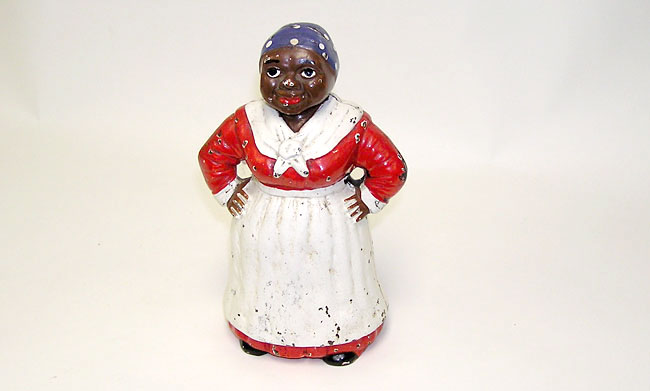 Hubley Cast Iron Mammy Doorstop Door Stop Exc