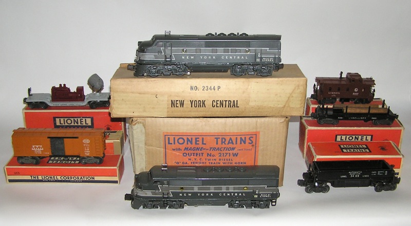 lionel new york central freight train set