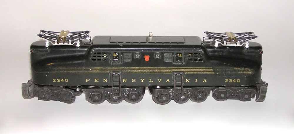 Lionel No Postwar Stripe Gg Engine Brunswick Green Ob