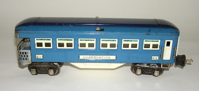 Set Of Lionel Blue Comet 613 614 615 Passenger Cars NO RESERVE