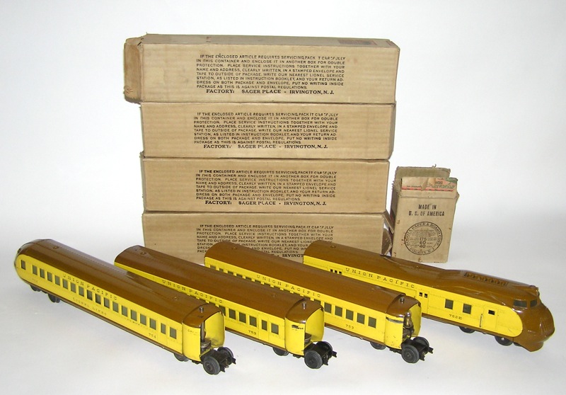 lionel union pacific train set