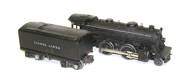 Lionel Prewar SET 204 Engine 02689WX Tender 652 655 657