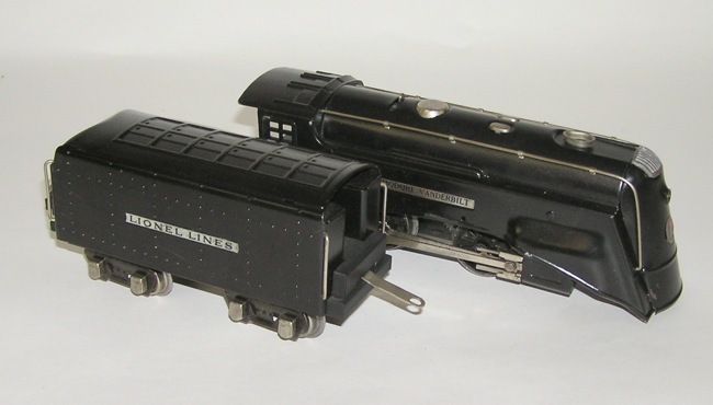   Commodore Vanderbilt Loco w/ 265W Tender Prewar O Gauge (DP)  