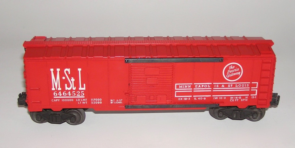 High Grade Lionel 6464-525 M & StL Boxcar + BOX