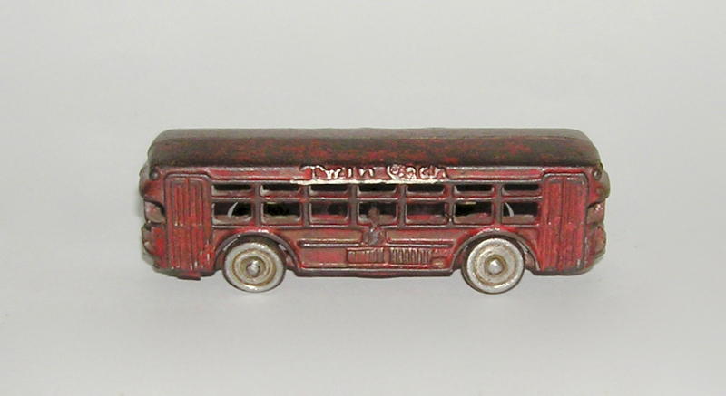 A.C. Williams Twin Coach Cast Iron Bus