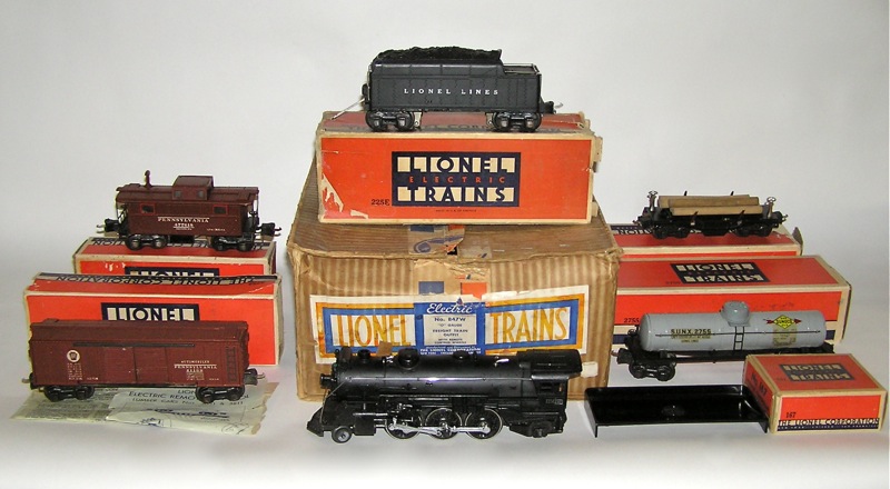 Lionel Boxed Set 847W w/ 225E Loco 2235W Tender 2758 2755 OB SET BOX ...