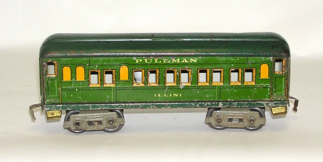 American Flyer O Steeple Cab 7011 w/ (3) 3000 3001 Passenger Cars