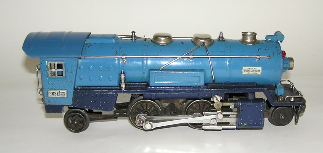 Lionel Prewar No. 263E Blue Comet Steam Engine Locomotive NO RES ...