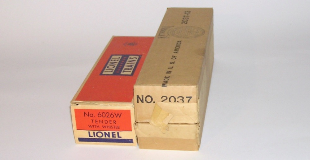 Tough Lionel Uncataloged Set #9657 w/ 2037 6026W 6800 6818 BOXES