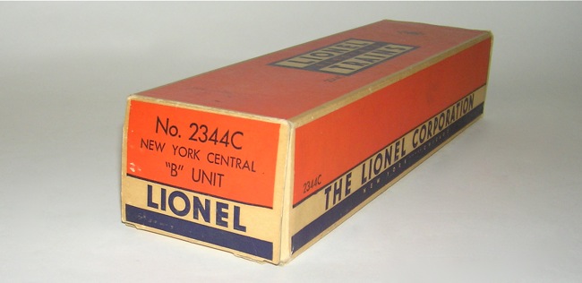 Near Mint Lionel 2344C NYC F3 Diesel B Unit +BOX