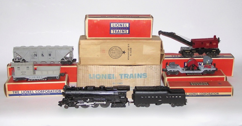 Lionel Set 2277WS W 665 Engine 2046W 6560 25 6446 25 3650   P827109145 