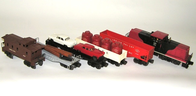 Lionel Set No. 726 (1571) 726 LV 625 Switcher Freight Set w/ 6424 6476 ...