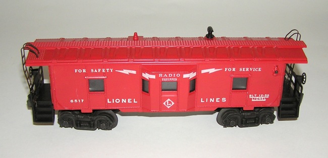 Nice Lionel No. 6517 Erie Caboose LN + BOX