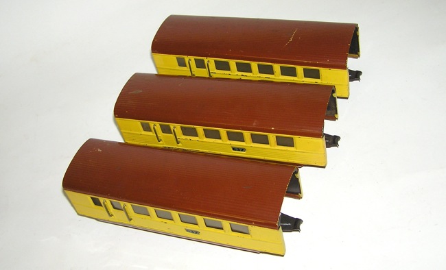 Hard Reddish Brown Lionel Up City of Denver Set 299W w 636W 637 638