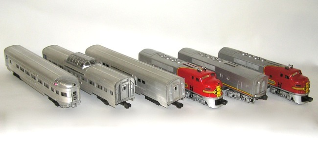 Lionel No. 2530 Postwar REA Baggage Car Santa Fe   