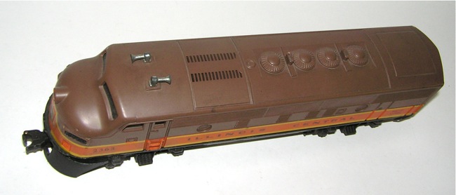 Lionel No. 2363 Illinois Central F 3 AB Diesels   Nice  (DP 